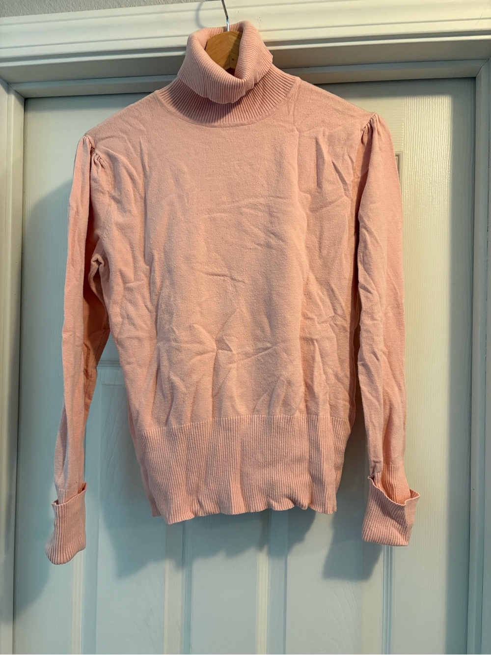 Apt. 9 Blush Pink Turtleneck Sweater